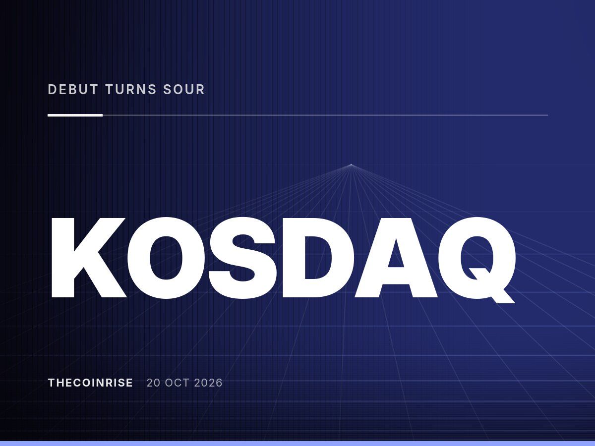 KOSDAQ Debut Turns Sour for Elice as AI Stock Valuations Lose Steam
