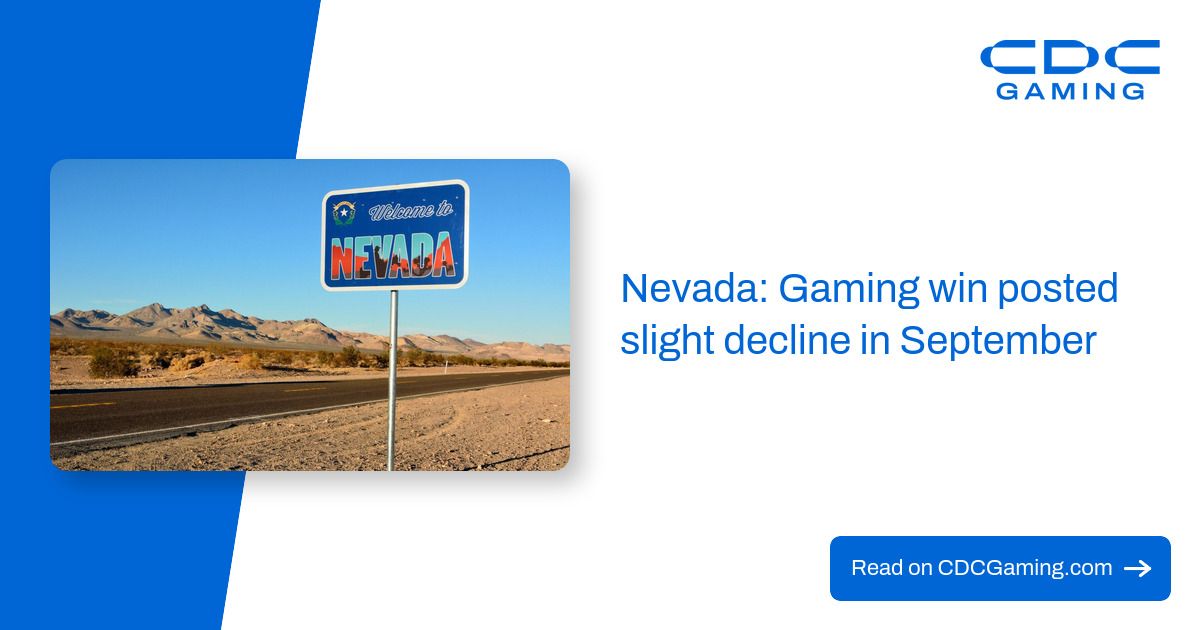 Nevada: Gaming win posted slight decline in September