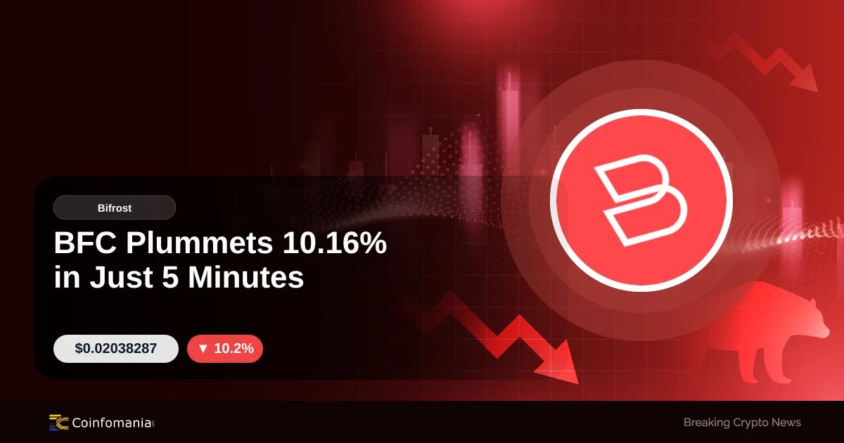 BFC Plummets 10.16% in Just 5 Minutes