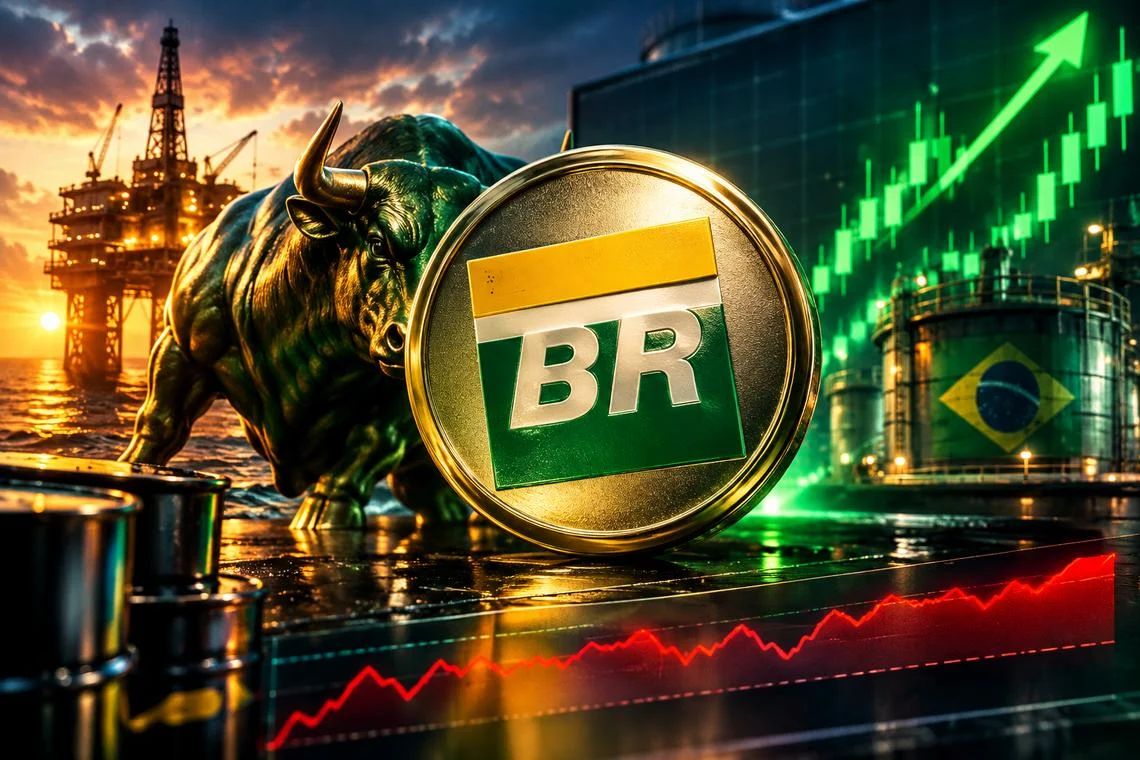 Petrobras stock closes up 2.11%, but daily RSI is overbought at 73.16