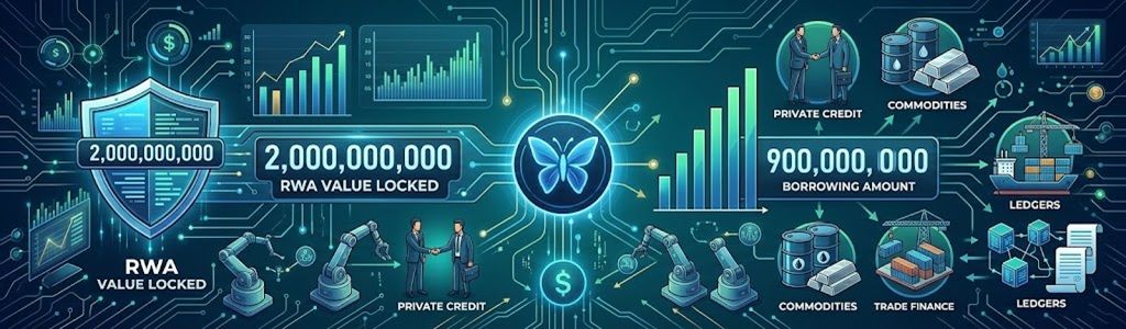 Morpho RWA Markets Reach $2B Milestone as Borrowing Approaches $900M