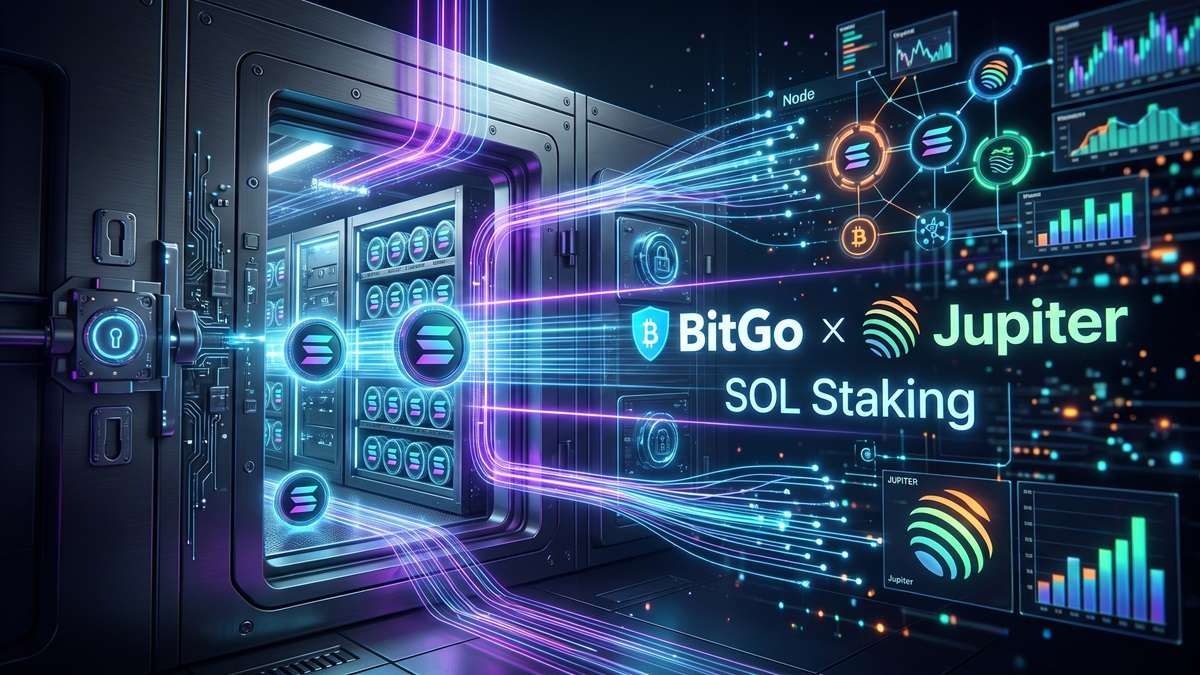 BitGo and Jupiter Bring SOL Staking to Institutions Without Leaving Regulated Custody