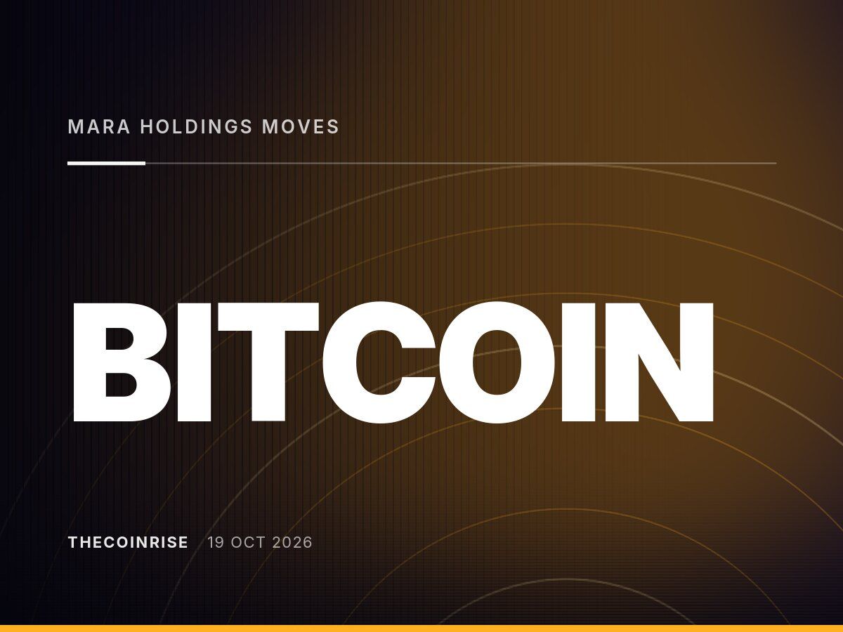 MARA Holdings Moves 1,000 BTC to Exchanges, Fueling Sale Speculation