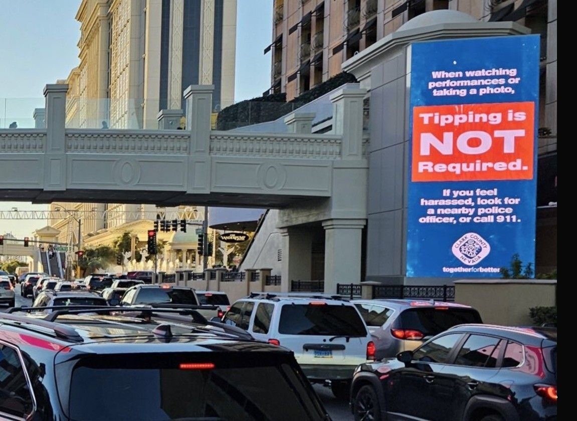 Las Vegas Warns Tourists Not to Tip Street Performers After Fake Showgirl Brawl