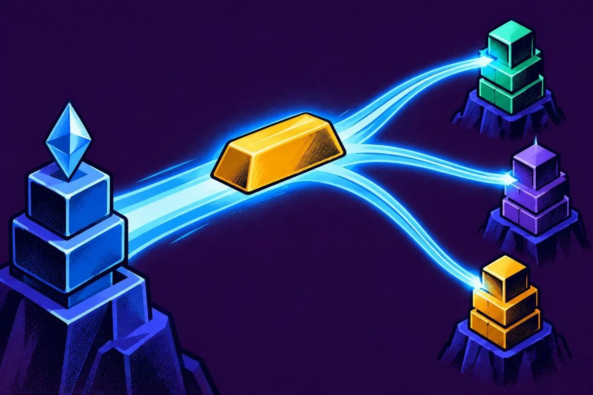 Chainlink could enable cross-chain transfers of XGZ, a gold token, beyond Ethereum