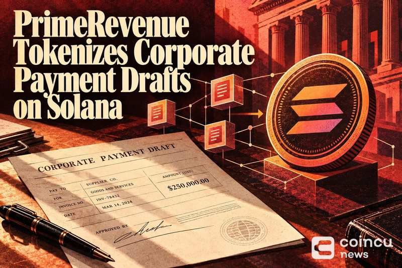 PrimeRevenue Tokenizes Corporate Payment Drafts on Solana