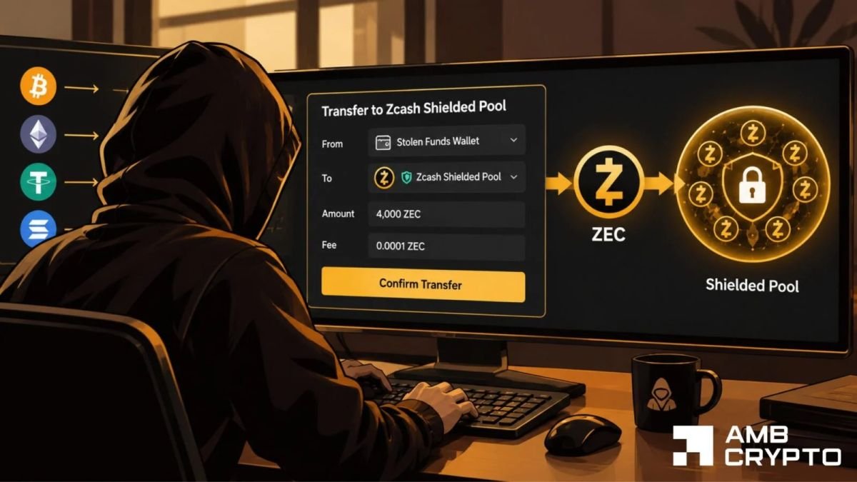 Hackers move stolen funds from Ledger, Bitget into Zcash shielded pools: Is ZEC at risk?