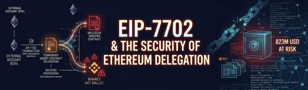 “Seriously Dangerous Code”: Hoskinson Warns of EIP-7702 Risks Amid Binance Wallet Exploit