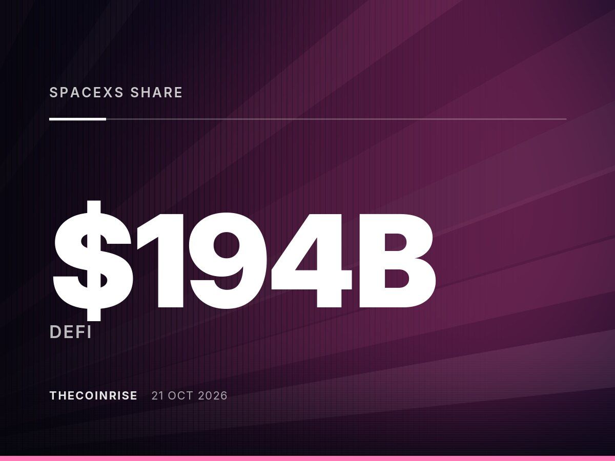 SpaceX’s $194B Share Unlock Raises Collateral Risk Questions for Aave’s Tokenized Stock Plans