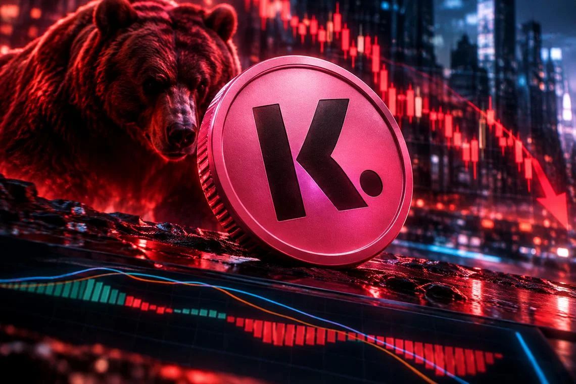 Klarna stock closes at $13.12 below all three EMAs, with a positive MACD histogram