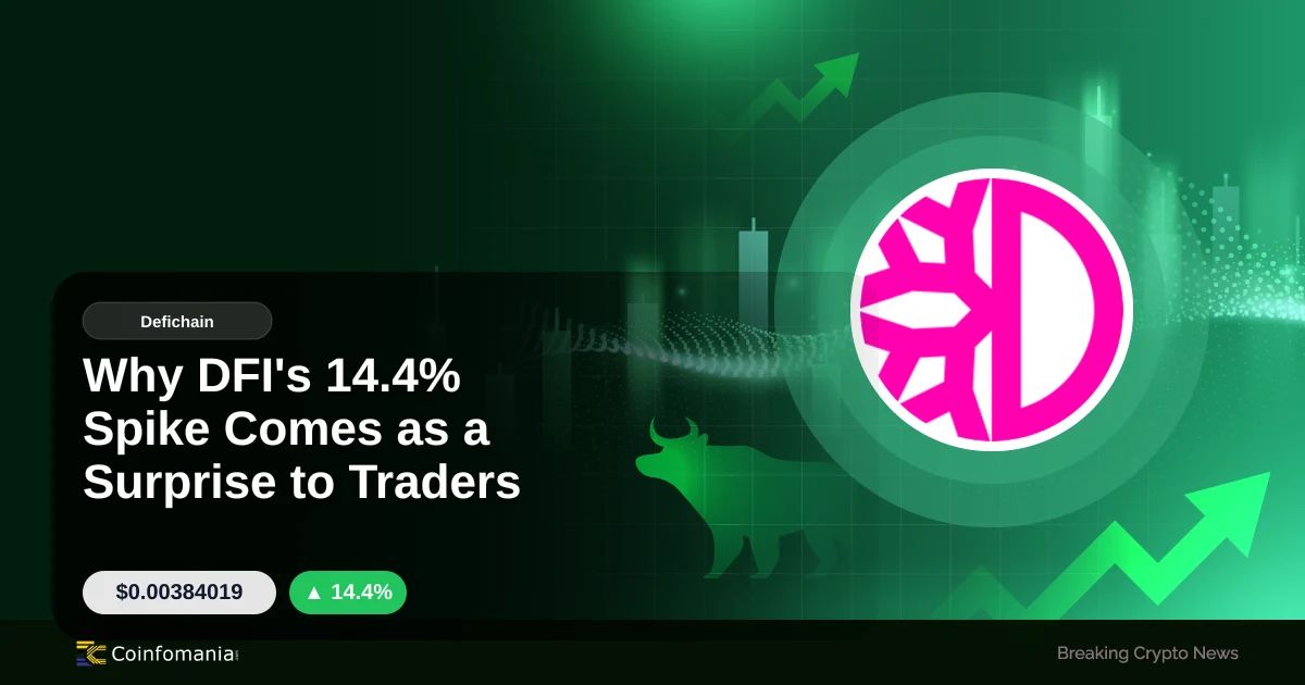 Why DFI’s 14.4% Spike Comes as a Surprise to Traders
