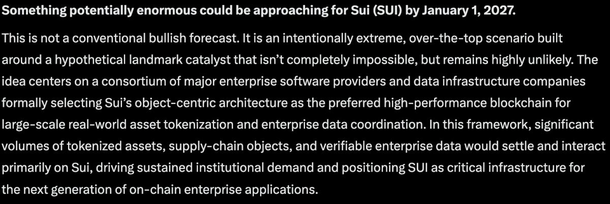Meta AI Predicts a Generational Q4 Move for SUI Crypto