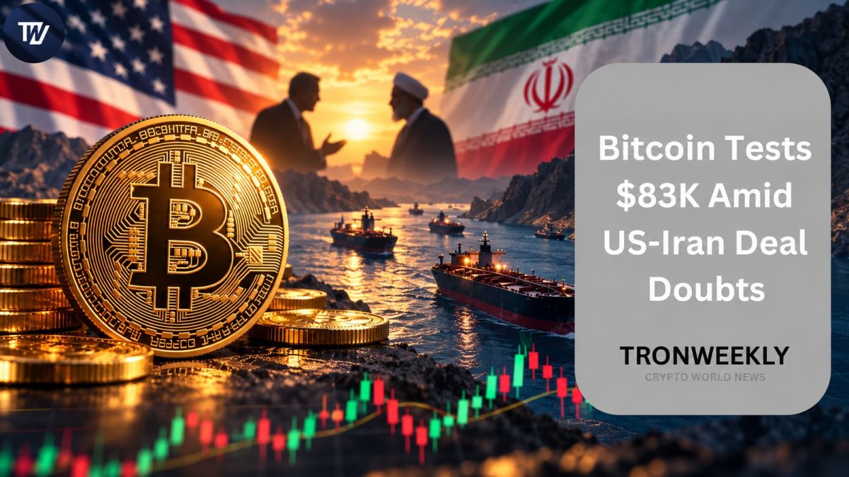 Bitcoin Tests $83K Amid US-Iran Deal Doubts