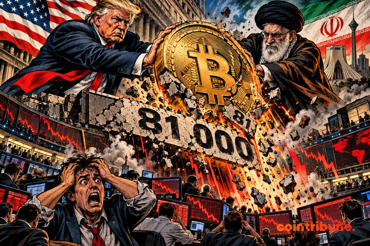 Bitcoin: Trump-Iran Tensions Send BTC Below $80,000