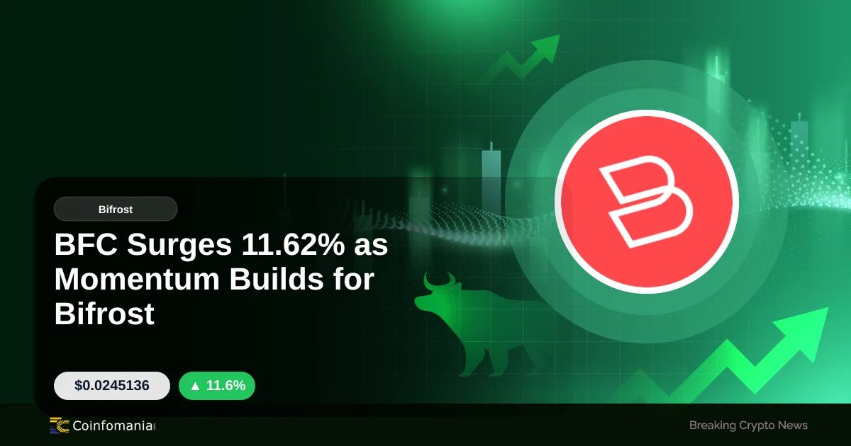 BFC Surges 11.62% as Momentum Builds for Bifrost
