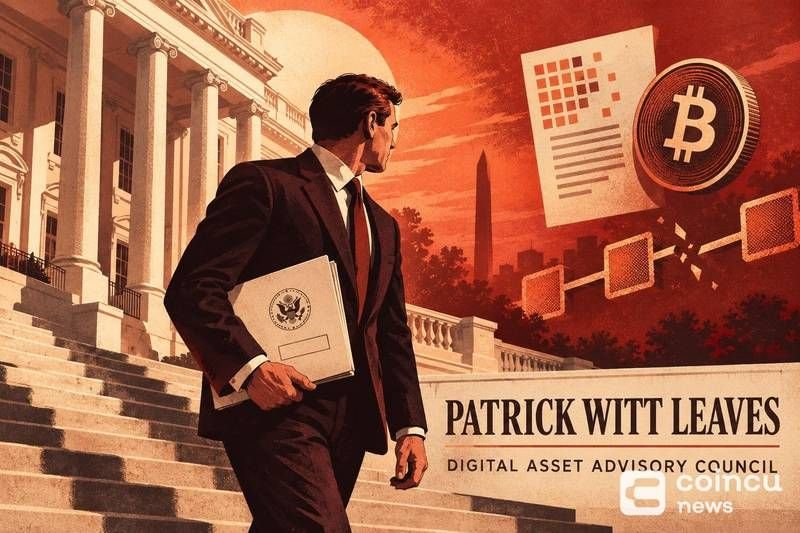 Patrick Witt Leaves White House Digital Asset Advisory Council Role
