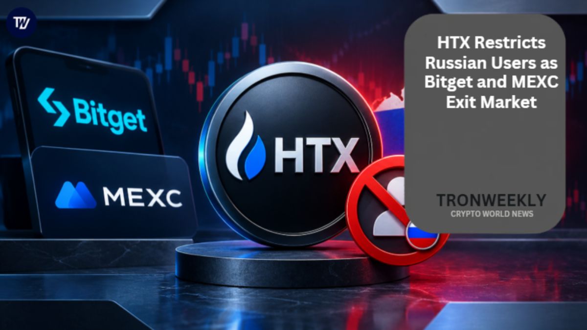 HTX Restricts Russian Users as Bitget and MEXC Exit Market