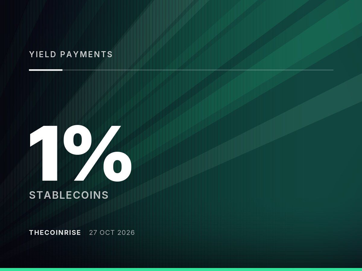 Yield Payments Barred, Redemption Fees Capped at 1% in Canada’s Stablecoin Proposal