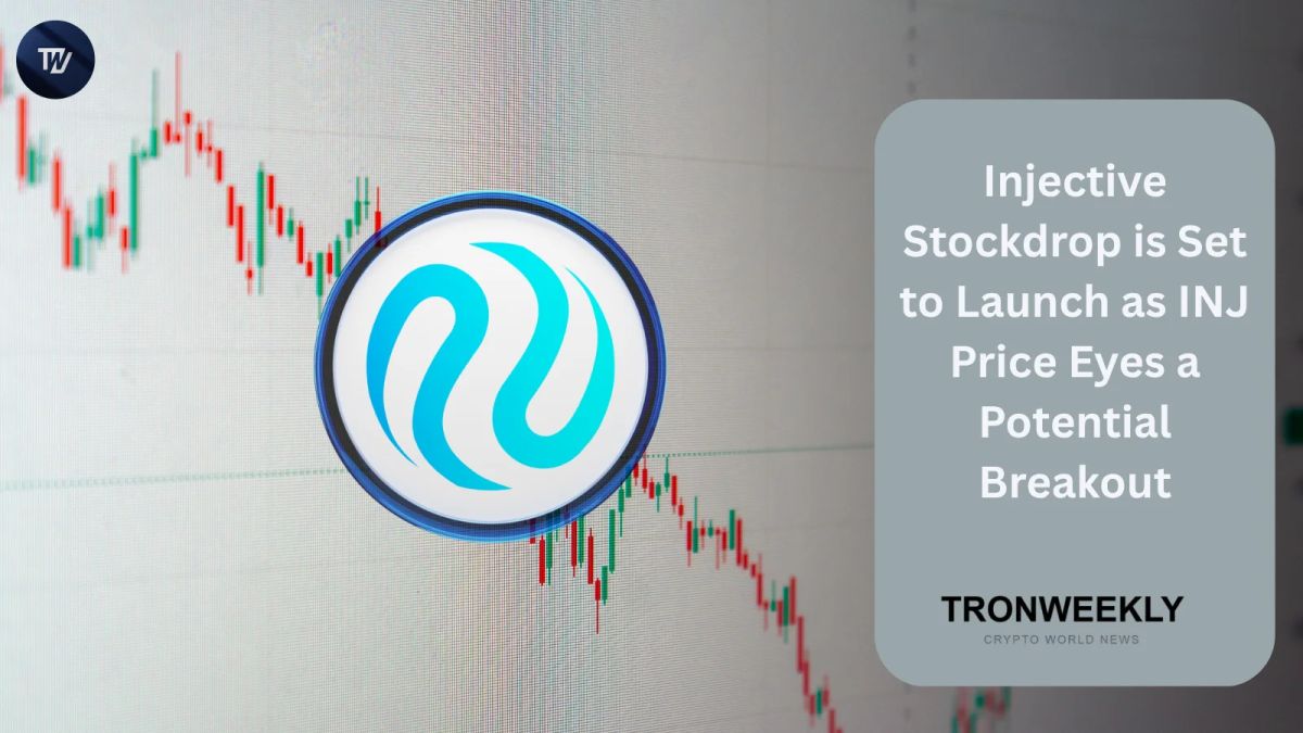 Injective Stockdrop is Set to Launch as INJ Price Eyes a Potential Breakout