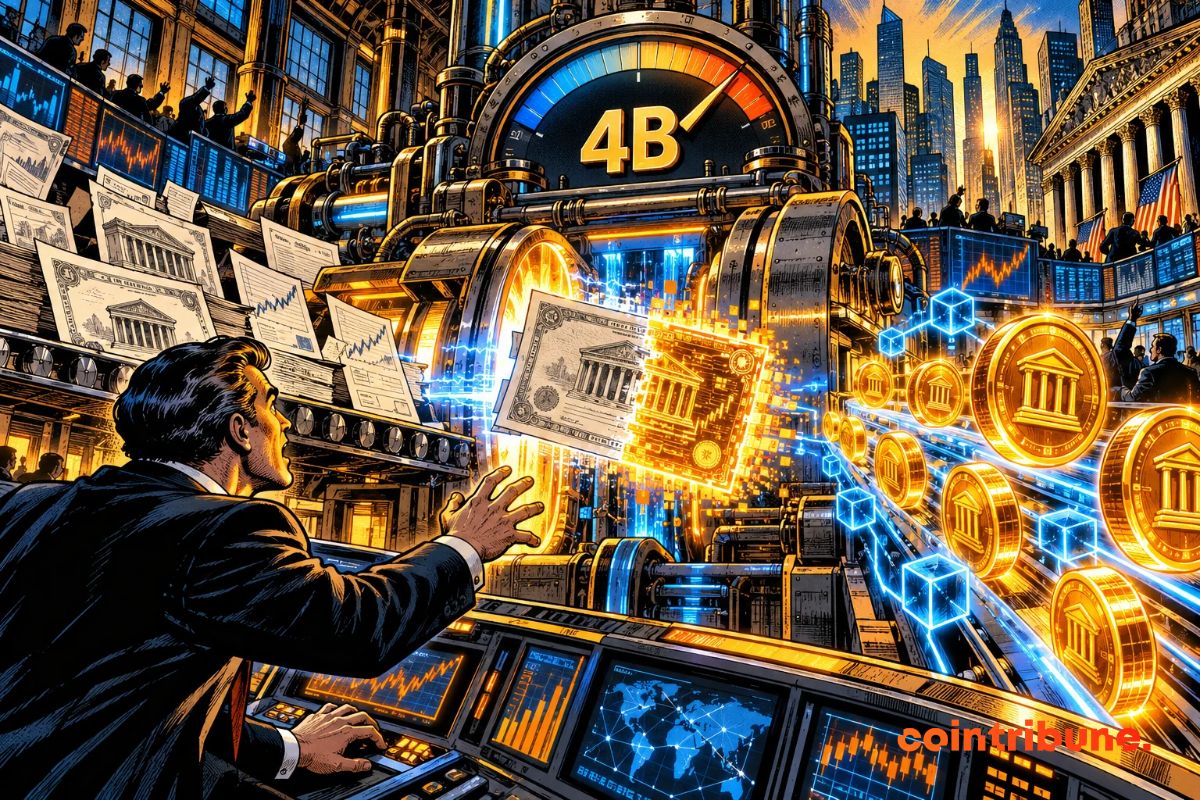 Crypto: Tokenized Stocks Approaching $4 Billion
