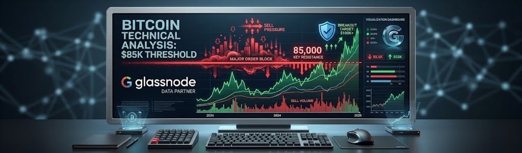 Glassnode Identifies $85K as Key Bitcoin Level to Overcome Persistent Selling Pressure