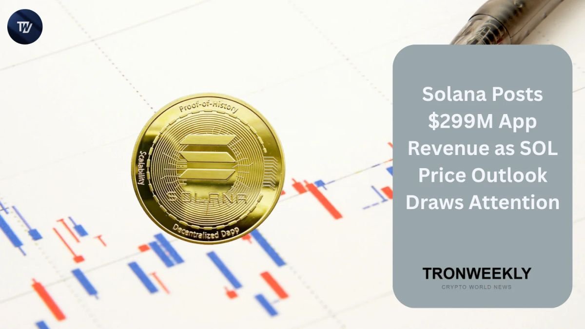 Solana Posts $299M App Revenue as SOL Price Outlook Draws Attention