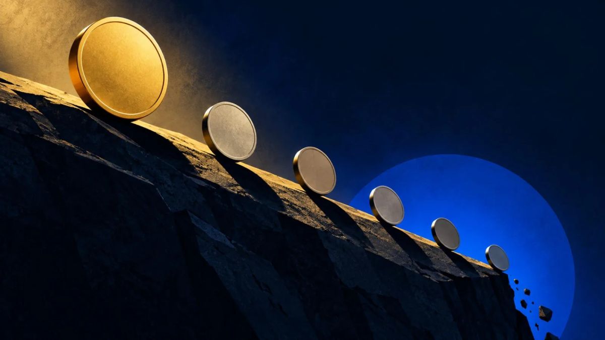 Crypto Market Cap Falls 4.59% to $2.75 Trillion as Bitcoin Drops
