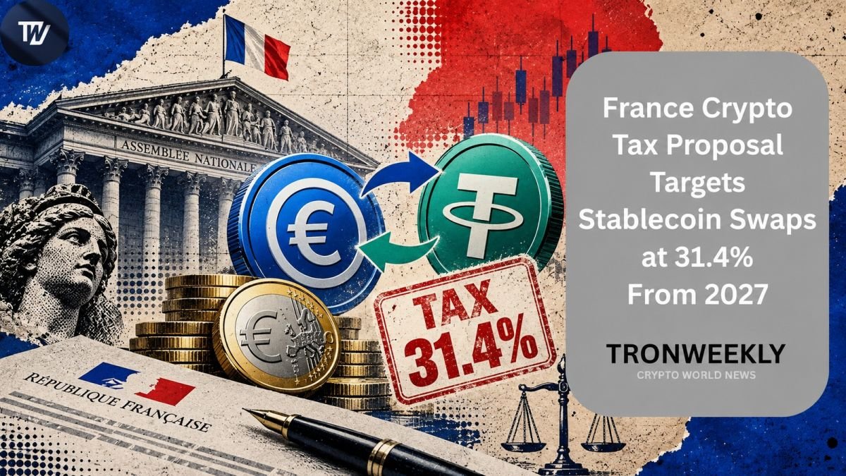 France Crypto Tax Proposal Targets Stablecoin Swaps at 31.4% From 2027