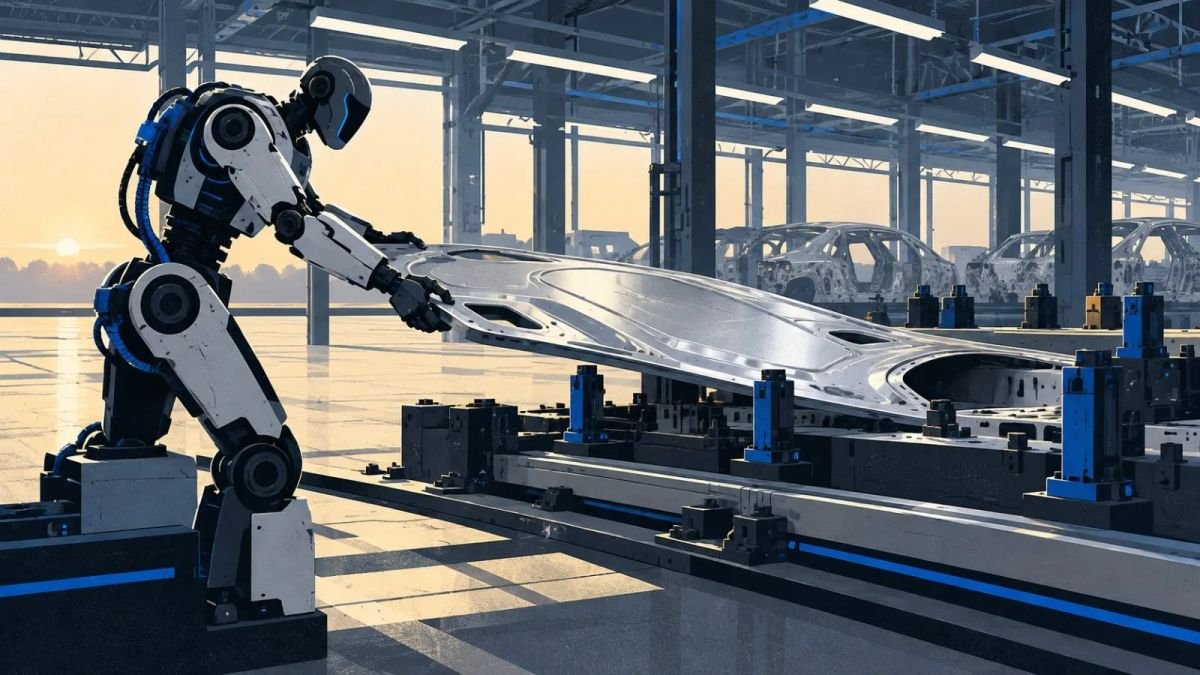 Robots Take on Factory Tasks as Humanoid Rollouts Remain Limited