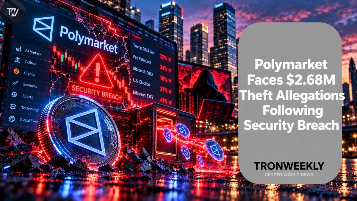 Polymarket Faces $2.68M Theft Allegations Following Security Breach