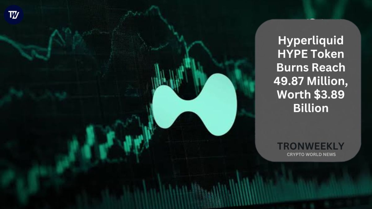 Hyperliquid HYPE Token Burns Reach 49.87 Million, Worth $3.89 Billion