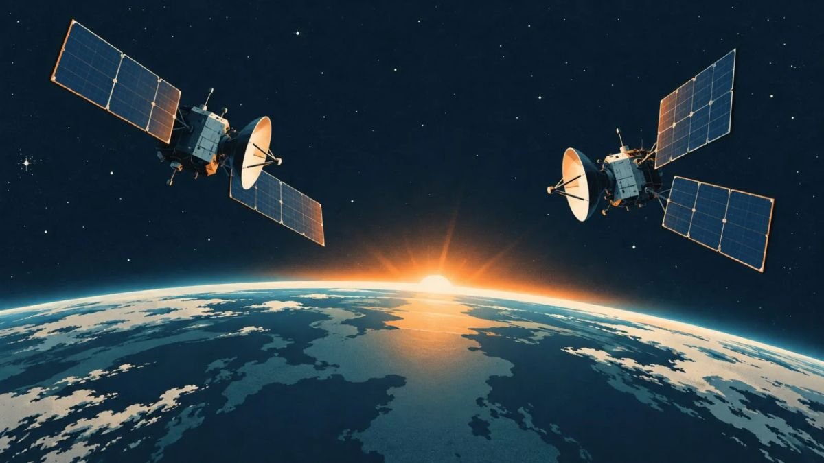 SpaceX and Blue Origin Pursue Satellite and Lunar Infrastructure