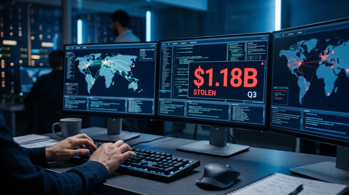 Crypto Security Firm Says US$1.18 Billion Was Stolen in Third Quarter