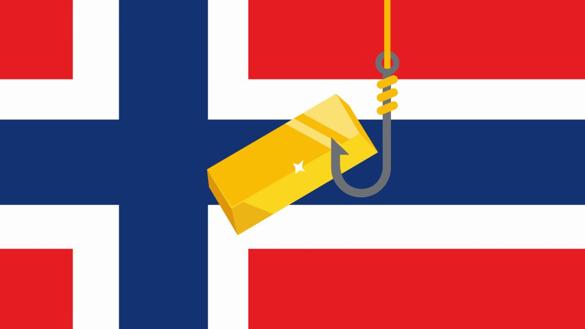 Norwegians are losing their gold after being persuaded to leave it in the woods