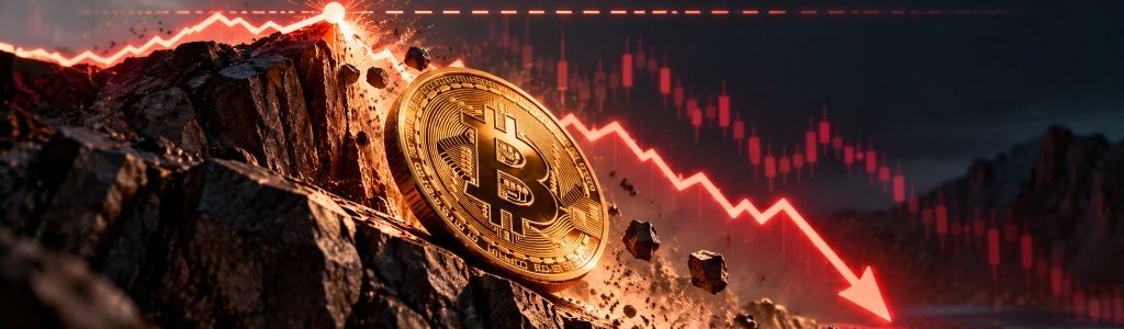 Bitcoin Drops Below $82,000 After Rejection Near $85,000