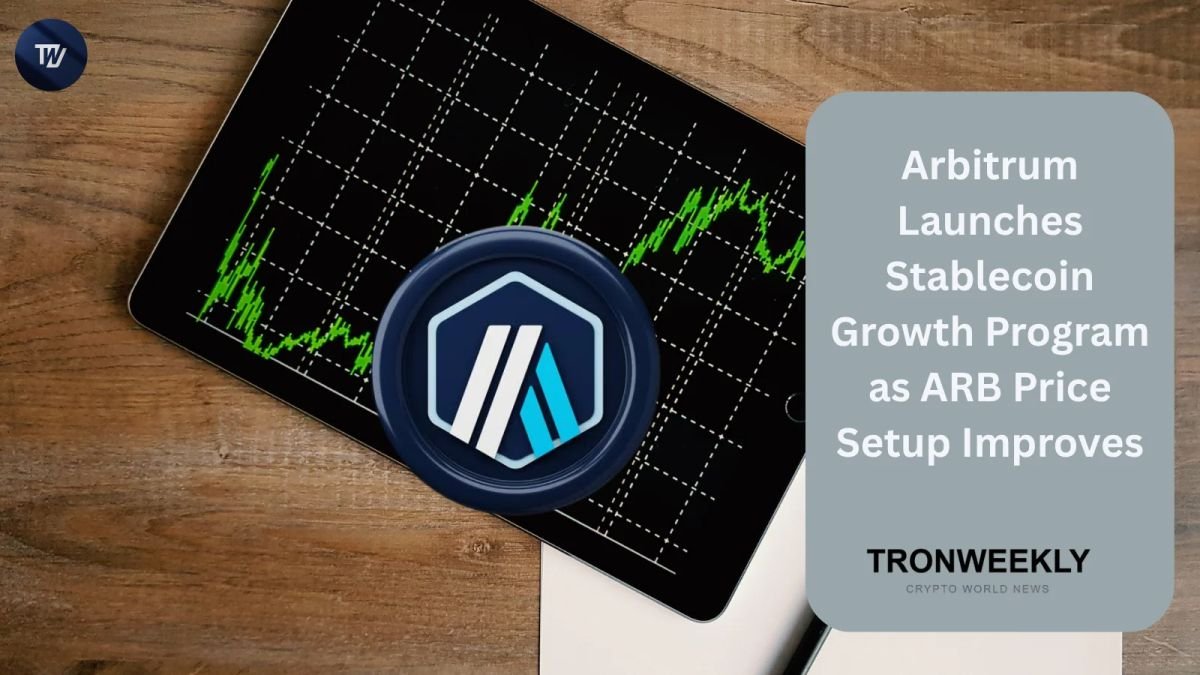 Arbitrum Launches Stablecoin Growth Program as ARB Price Setup Improves