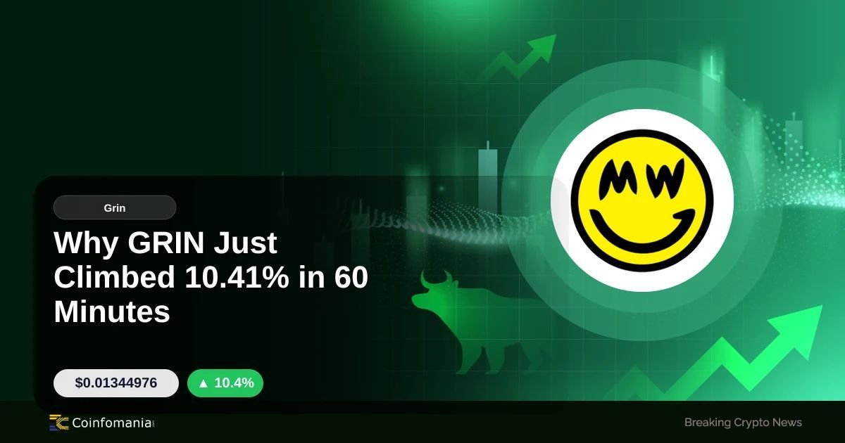 Why GRIN Just Climbed 10.41% in 60 Minutes