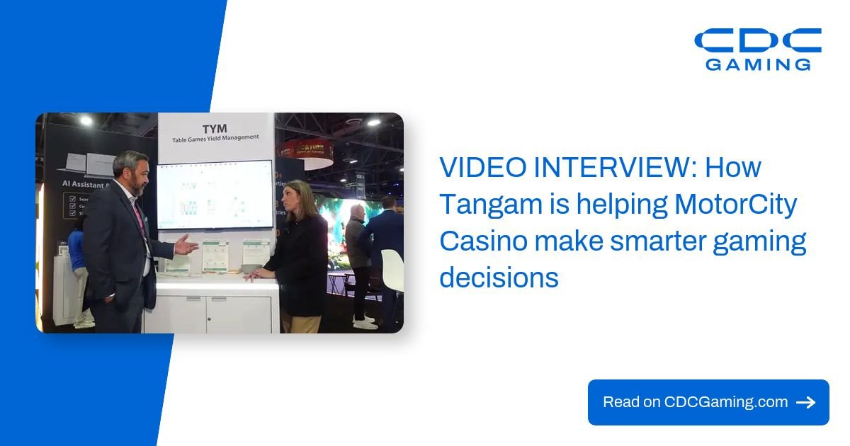 VIDEO INTERVIEW: How Tangam is helping MotorCity Casino make smarter gaming decisions