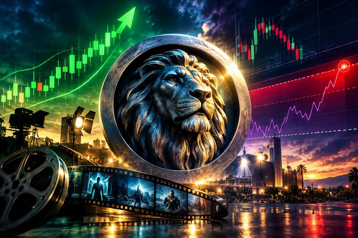 Lionsgate stock jumps 14.41% to $12.15, with hourly RSI at 78