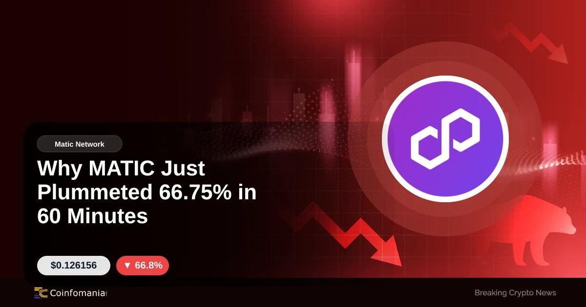 Why MATIC Just Plummeted 66.75% in 60 Minutes