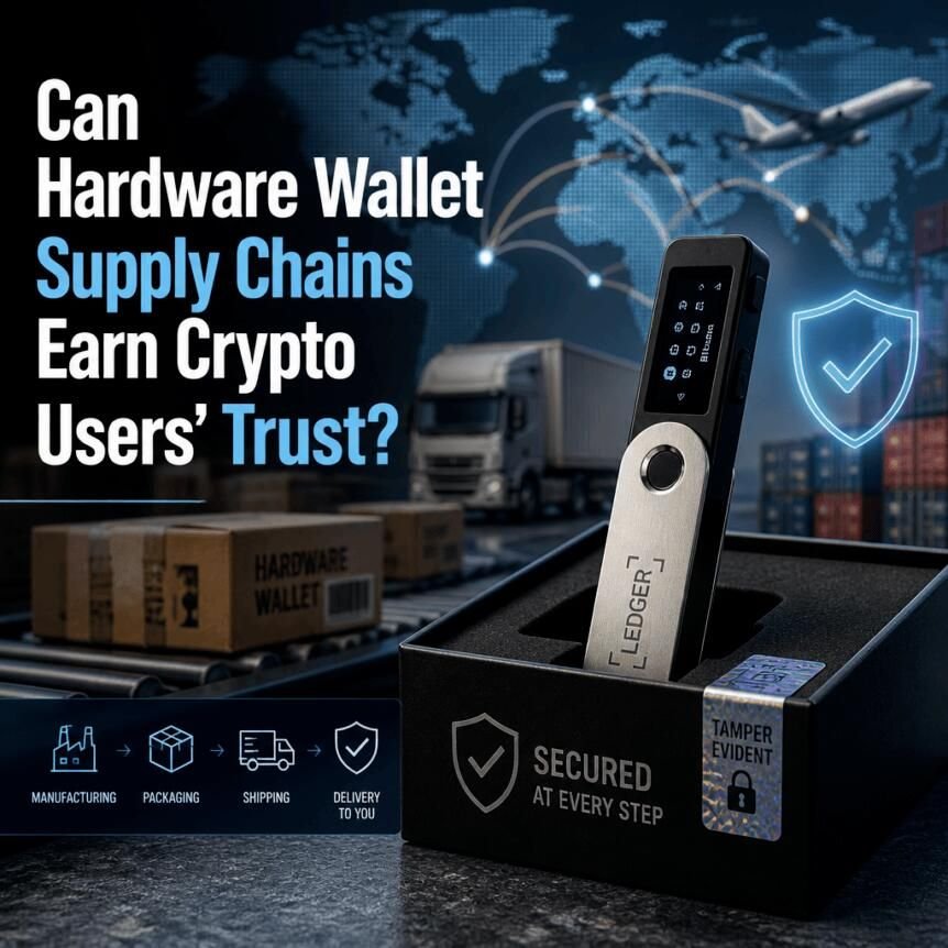 Can Hardware Wallet Supply Chains Earn Crypto Users’ Trust?