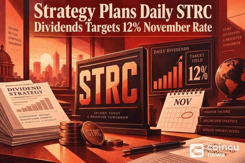 Strategy Plans Daily STRC Dividends, Targets 12% November Rate