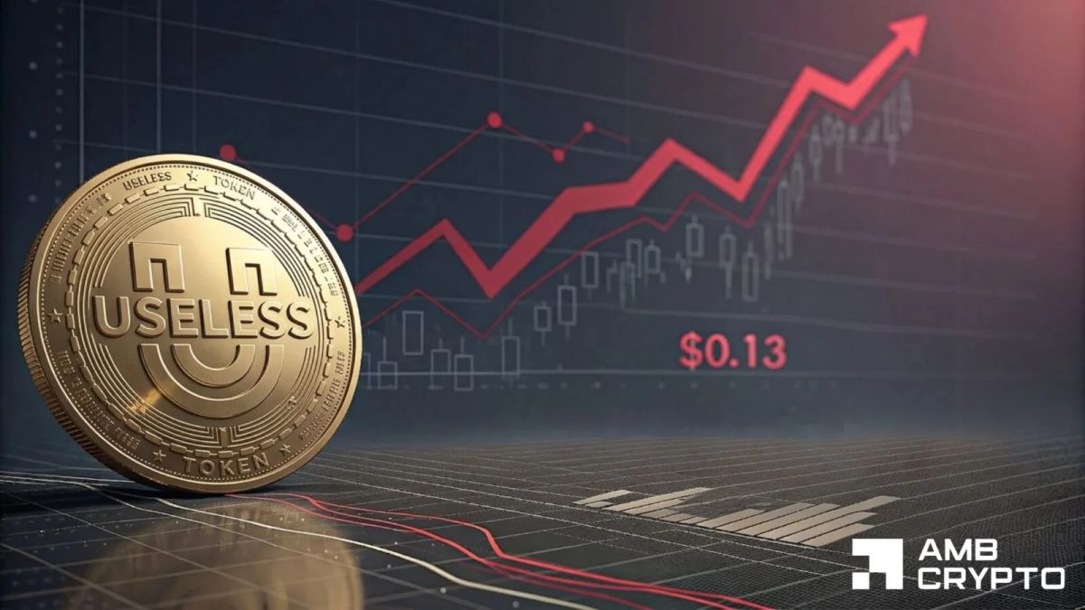 How Useless Coin’s 10% crash puts the $0.13 demand zone at risk