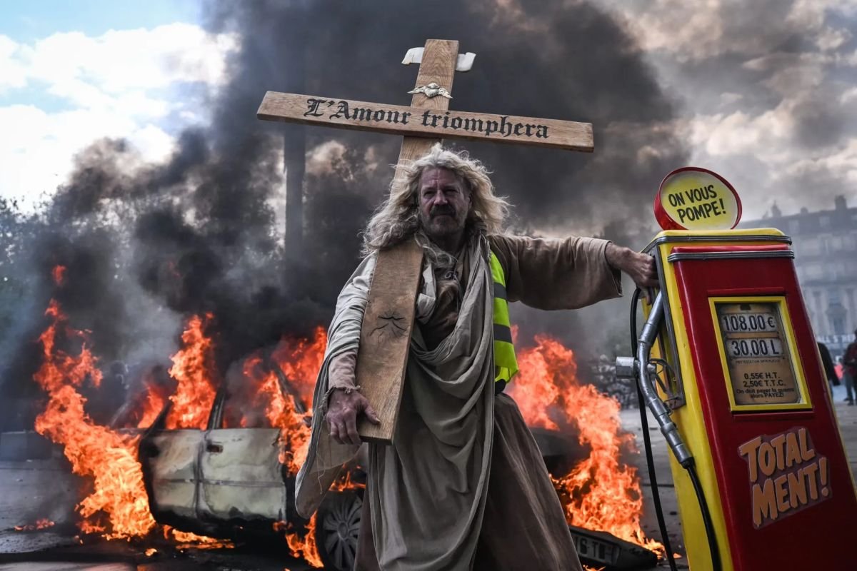 France is rioting over surging inflation, skyrocketing national debt, and crumbling schools. America is its sleeping twin