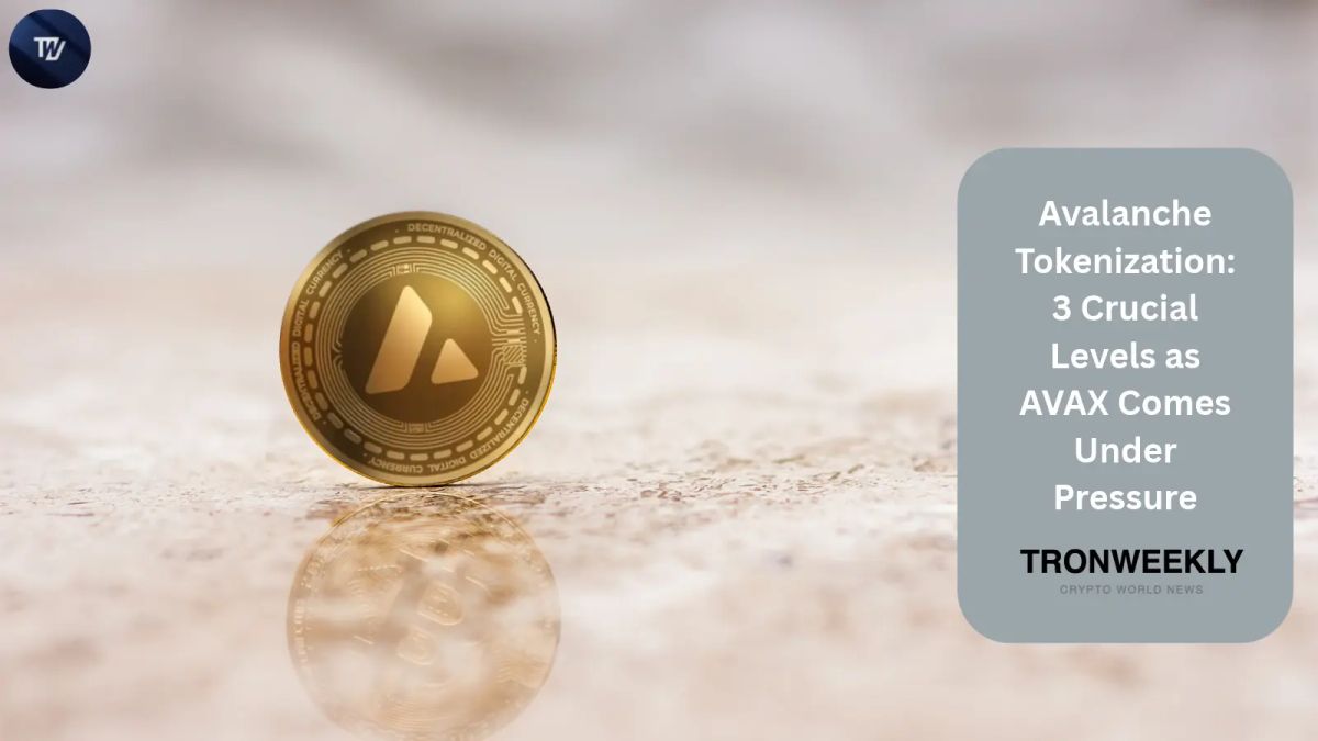 Avalanche Tokenization: 3 Crucial Levels as AVAX Comes Under Pressure