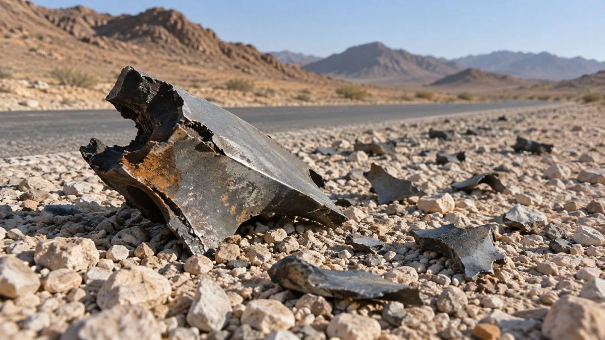 Saudi Civil Defense Reports Shrapnel After Two Houthi Missile Interceptions
