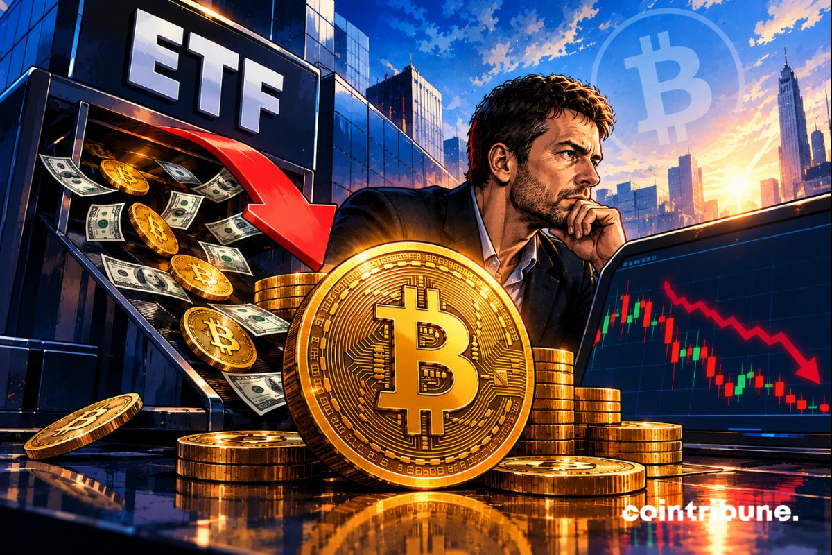Bitcoin: ETF outflows persist, and the rise slows down
