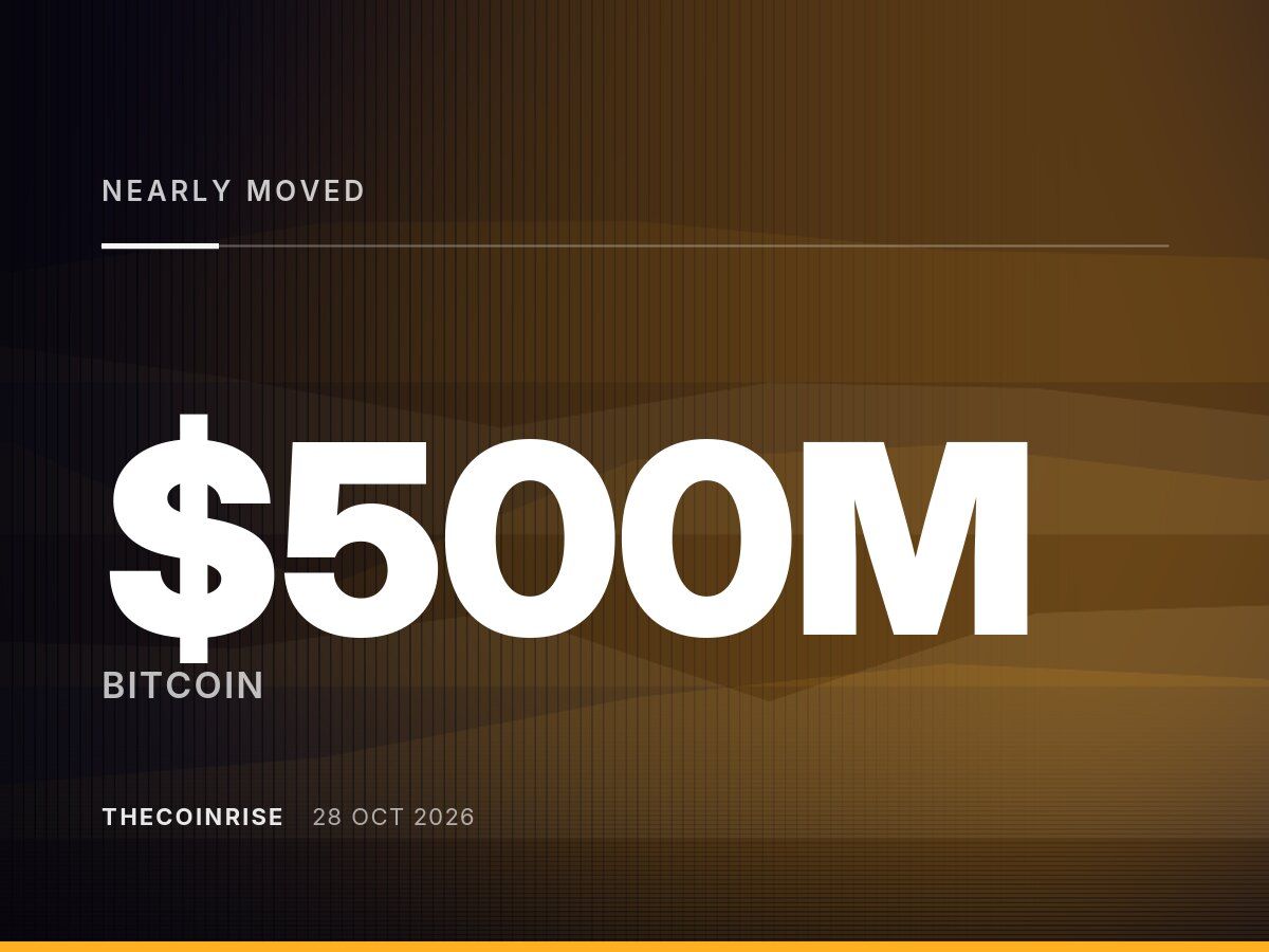 Nearly $500M in Bitcoin Moved to Coinbase Prime by Whales Overnight