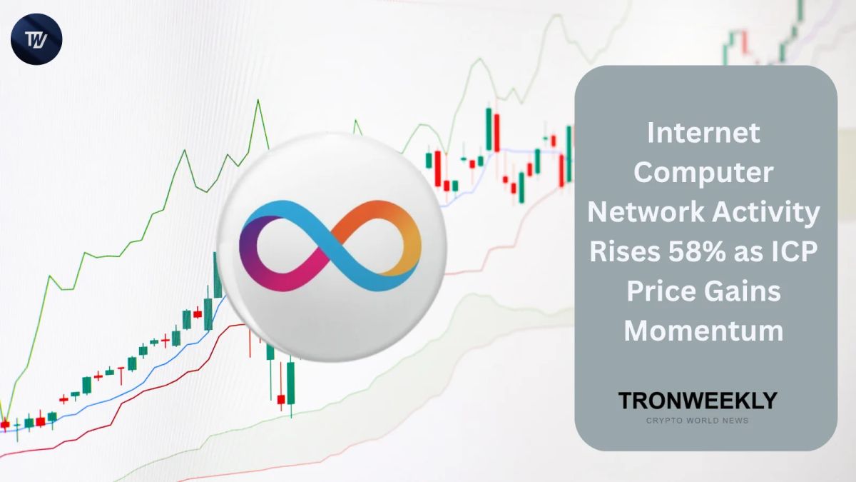 Internet Computer Network Activity Rises 58% as ICP Price Gains Momentum