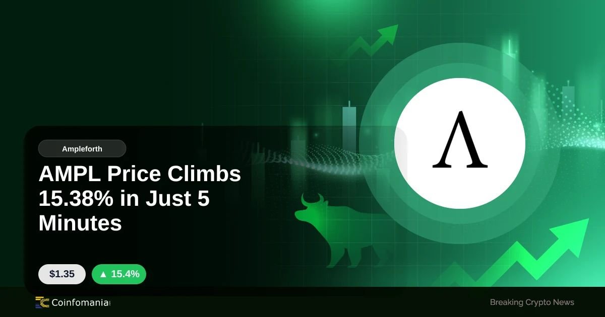 AMPL Price Climbs 15.38% in Just 5 Minutes